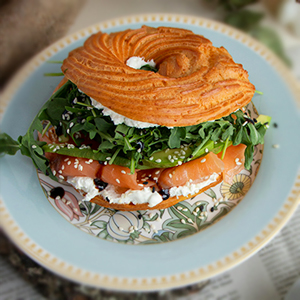 Smoked Salmon Bagel - Breakfast